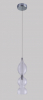 Подвесной светильник Crystal Lux Iris SP1 B Transparent
