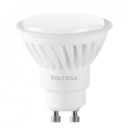 Лампа светодиодная Voltega GU10 10W 4000K матовая VG1-S1GU10cold10W-C 7073