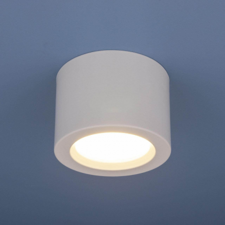 Потолочный светодиодный светильник Elektrostandard DLR026 6W 4200K белый матовый 4690389120671