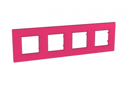 Рамка 4-постовая Schneider Electric Unica Quadro MGU4.708.27