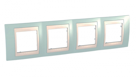 Рамка 4-постовая Schneider Electric Unica Хамелеон MGU6.008.570