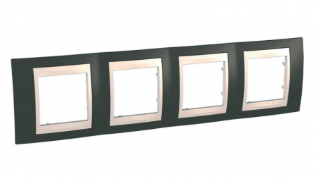 Рамка 4-постовая Schneider Electric Unica Хамелеон MGU6.008.571