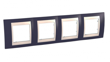 Рамка 4-постовая Schneider Electric Unica Хамелеон MGU6.008.572