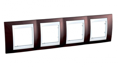 Рамка 4-постовая Schneider Electric Unica Хамелеон MGU6.008.851