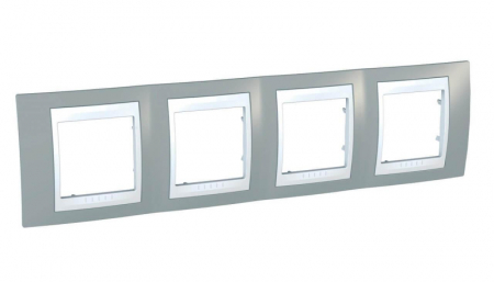 Рамка 4-постовая Schneider Electric Unica Хамелеон MGU6.008.865