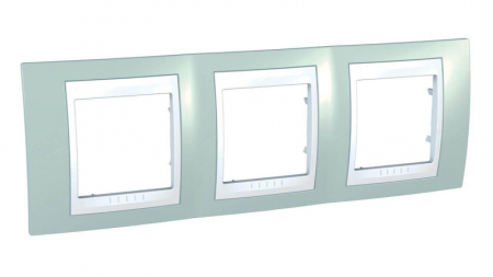 Рамка 3-постовая Schneider Electric Unica Хамелеон MGU6.006.870