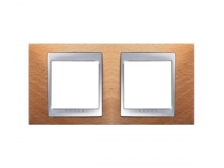 Рамка 2-постовая Schneider Electric Unica Top MGU66.004.0M2