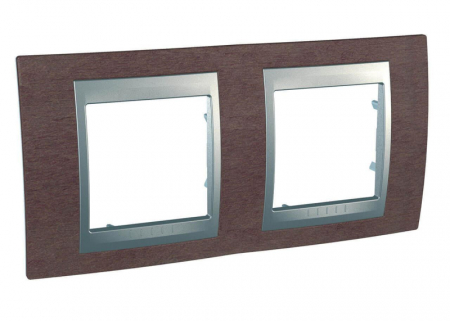Рамка 2-постовая Schneider Electric Unica Top MGU66.004.0M4