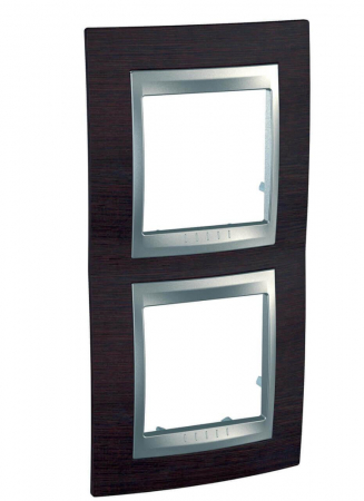 Рамка 2-постовая вертикальная Schneider Electric Unica Top MGU66.004V.0M3
