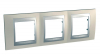 Рамка 3-постовая Schneider Electric Unica Top MGU66.006.095