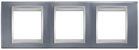 Рамка 3-постовая Schneider Electric Unica Top MGU66.006.097