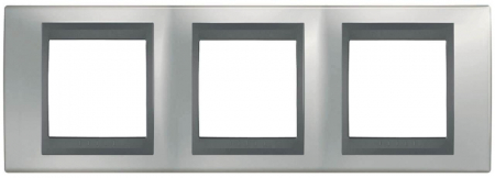 Рамка 3-постовая Schneider Electric Unica Top MGU66.006.238