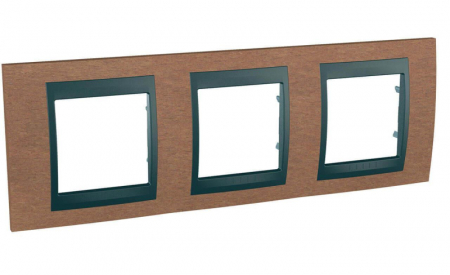 Рамка 3-постовая Schneider Electric Unica Top MGU66.006.2M2