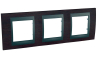 Рамка 3-постовая Schneider Electric Unica Top MGU66.006.2M3