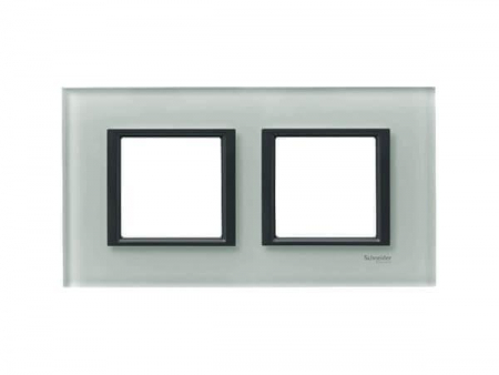 Рамка 2-постовая Schneider Electric Unica Class MGU68.004.7C3