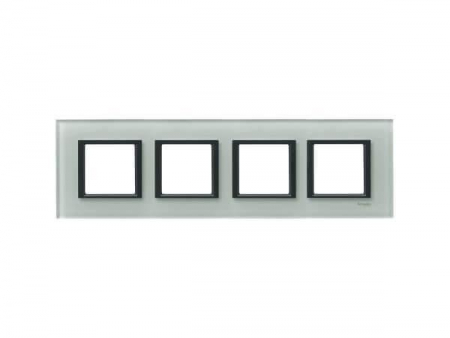 Рамка 4-постовая Schneider Electric Unica Class MGU68.008.7C3