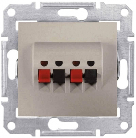 Аудиорозетка х2 Schneider Electric Sedna SDN5400168