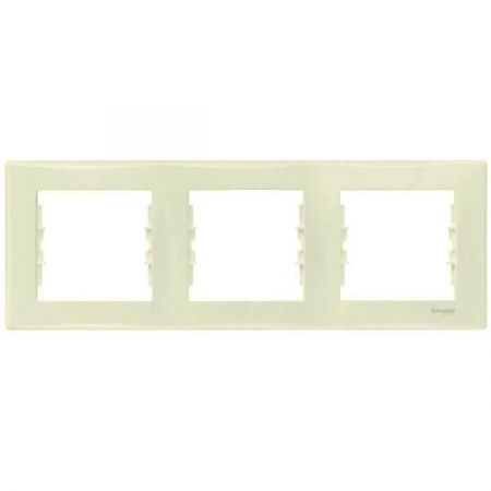 Рамка 3-постовая Schneider Electric Sedna SDN5800547