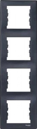 Рамка 4-постовая вертикальная Schneider Electric Sedna SDN5802070