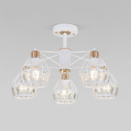 Потолочная люстра Eurosvet Lord 70075/5 белый