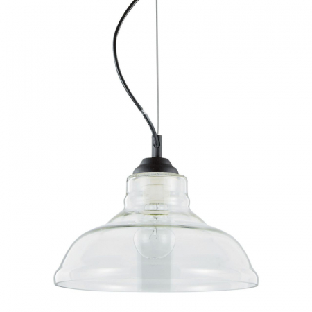 Подвесной светильник Ideal Lux Bistro SP1 Plate Trasparente 112336