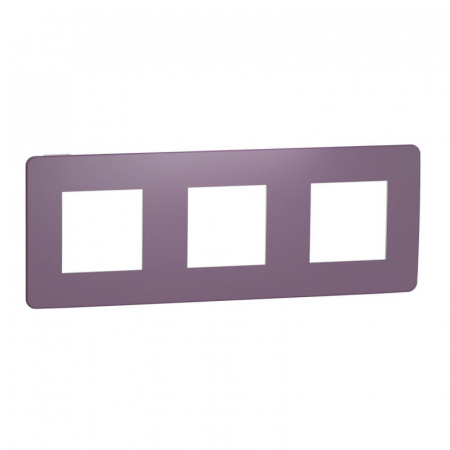 Рамка 3-постовая Schneider Electric Unica New NU280614