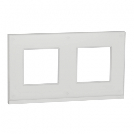 Рамка 2-постовая Schneider Electric Unica New NU600485