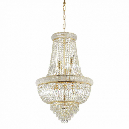 Подвесная люстра Ideal Lux Dubai SP10 Ottone 207216