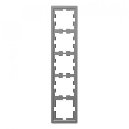 Рамка 5-постовая Schneider Electric Merten D-Life MTN4050-6536