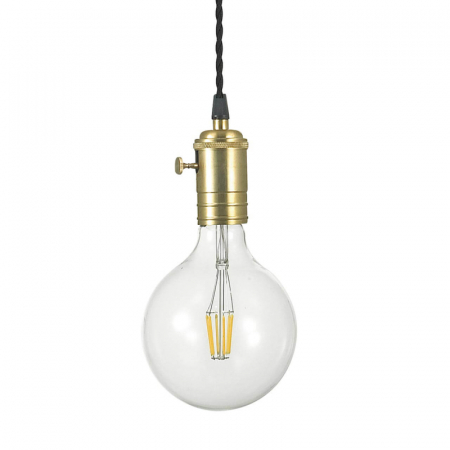 Подвесной светильник Ideal Lux Doc SP1 Ottone 163154