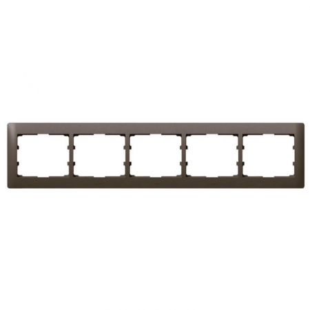 Рамка 5-постовая Legrand Galea Life темная бронза 771205