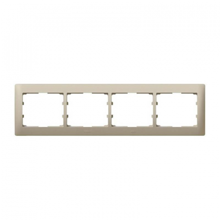 Рамка 4-постовая Legrand Galea Life титан 771404