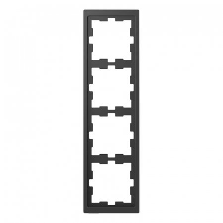 Рамка 4-постовая Schneider Electric Merten D-Life MTN4040-6534