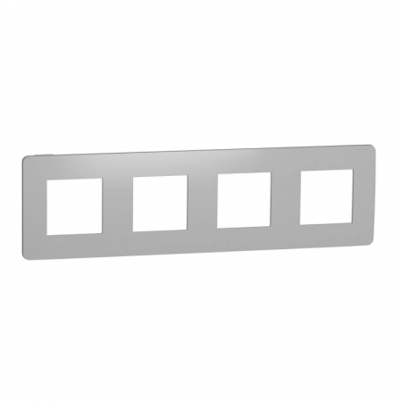 Рамка 4-постовая Schneider Electric Unica New NU280855