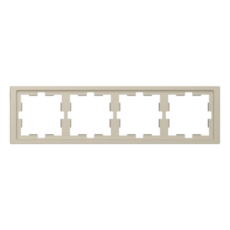 Рамка 4-постовая Schneider Electric Merten D-Life MTN4040-6533