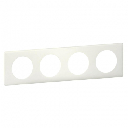 Рамка 4-постовая Legrand Celiane белая перкаль 066704