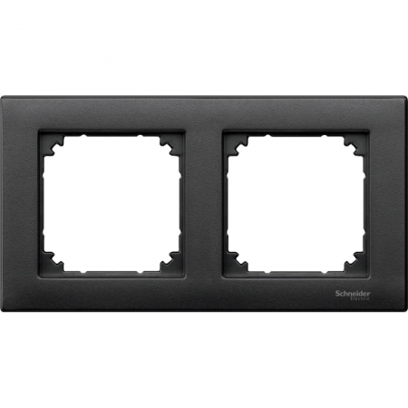 Рамка 2-постовая Schneider Electric Merten System M MTN486214