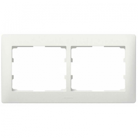 Рамка 2-постовая Legrand Galea Life перламутр 771502