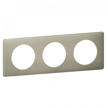 Рамка 3-постовая Legrand Celiane грин перкаль 066713