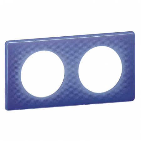 Рамка 2-постовая Legrand Celiane лиловый муар 066662