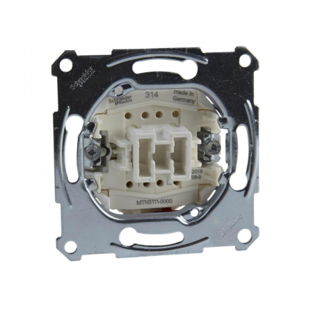 Выключатель одноклавишный Schneider Electric Merten Aquadesign MTN3111-0000