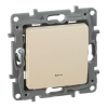 Выключатель одноклавишный Legrand Etika 10A 250V с подсветкой слоновая кость 672303