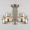 Потолочная люстра Eurosvet 60085/5 античная бронза
