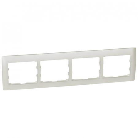 Рамка 4-постовая Legrand Galea Life перламутр 771504