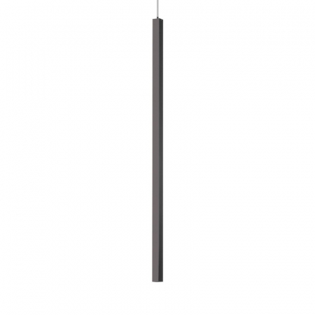 Подвесной светодиодный светильник Ideal Lux Ultrathin SP1 Big Square Nero 194196