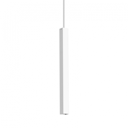 Подвесной светодиодный светильник Ideal Lux Ultrathin SP1 Small Square Bianco 194189