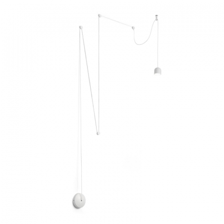 Подвесной светодиодный светильник Ideal Lux Tall SP1 Small Bianco 196794