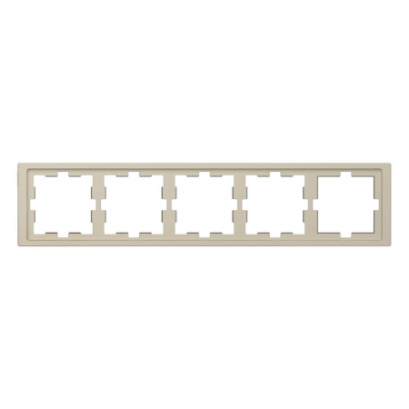 Рамка 5-постовая Schneider Electric Merten D-Life MTN4050-6533