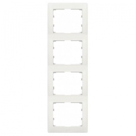 Рамка 4-постовая Legrand Galea Life перламутр 771508