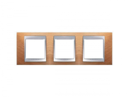 Рамка 3-постовая Schneider Electric Unica Top MGU66.006.0M2